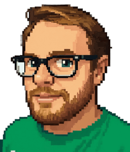 Avatar em pixel art de Alexandre Klostermann